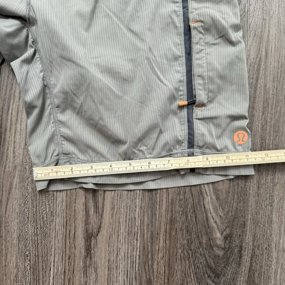 Lululemon Light Green Khaki Lined Drawstring 9